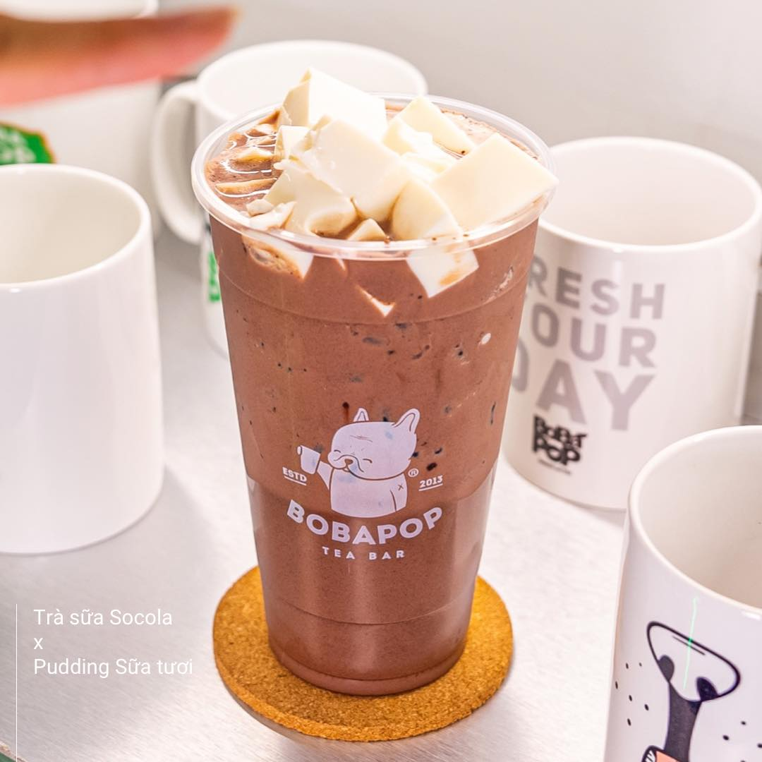 Trà sữa socola Bobapop (Nguồn: Internet)
