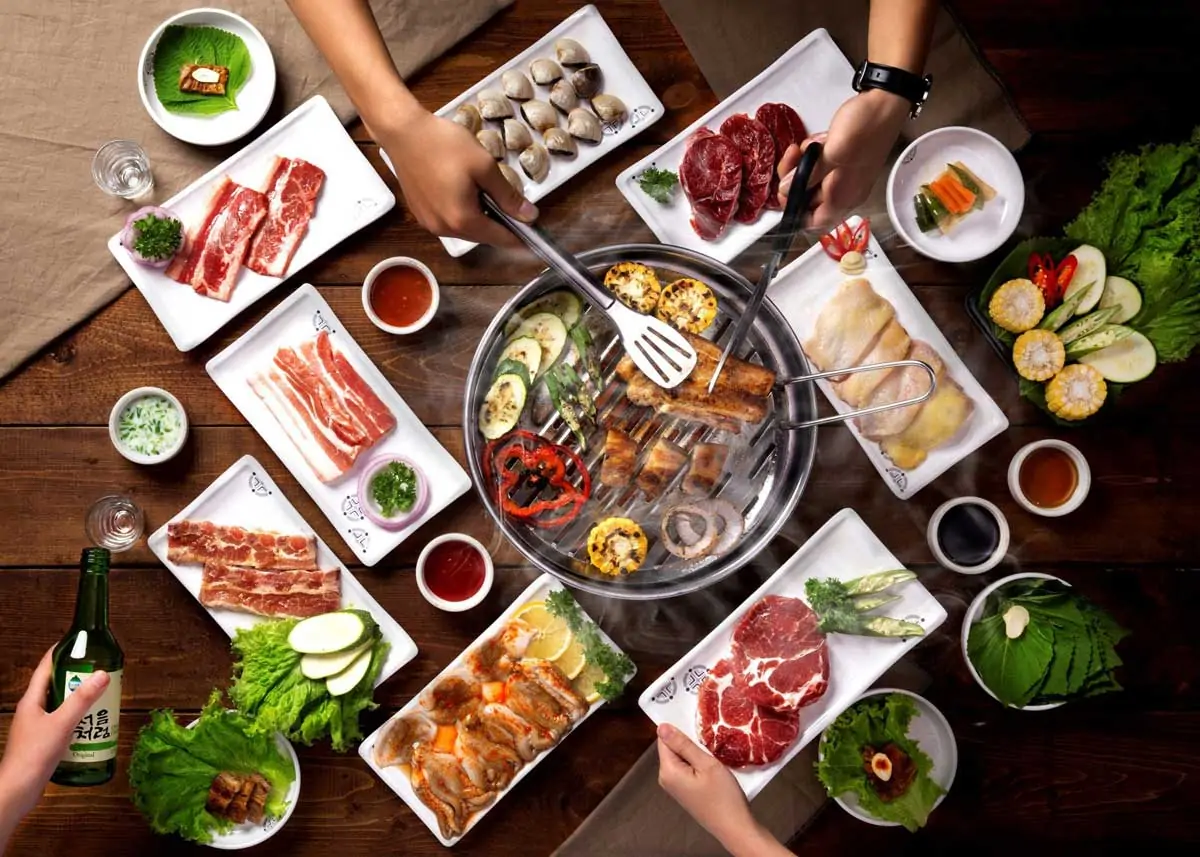 Lựa chọn tiết kiệm nhưng vẫn đầy đủ các món nướng đặc trưng của xứ sở Kim Chi (Nguồn: Internet) Lựa chọn tiết kiệm nhưng vẫn đầy đủ các món nướng đặc trưng của xứ sở Kim Chi (Nguồn: Internet)