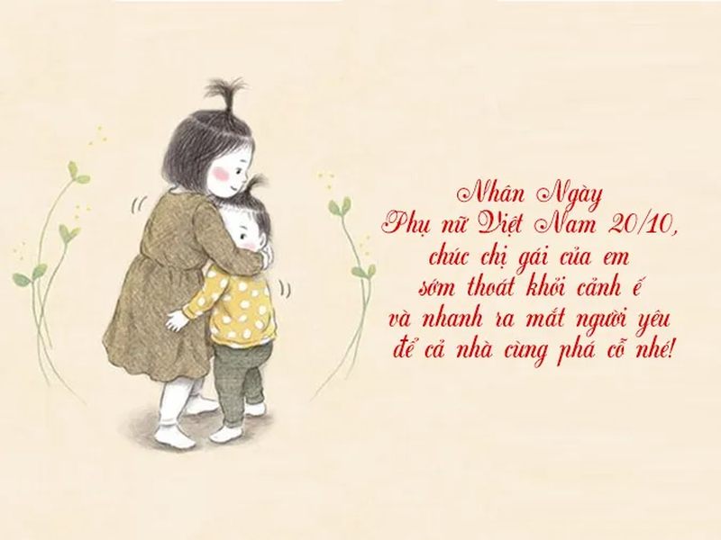 Give your sisters funny, heartfelt and cheerful October 20 wishes.