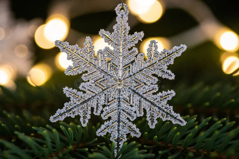 Bông tuyết Giáng Sinh (Nguồn: Internet) Bông tuyết Giáng Sinh (Nguồn: Internet)