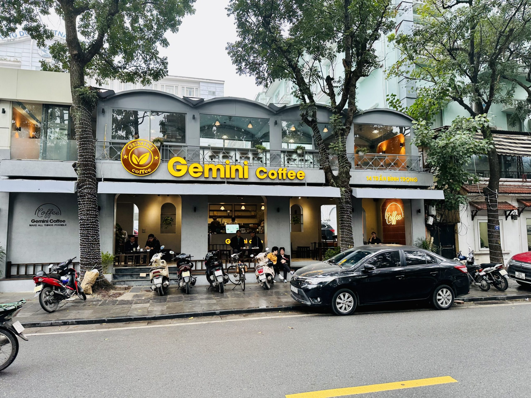 Gemini Coffee tạo điểm nhấn bằng không gian xanh và menu đồ uống bắt kịp xu hướng (Nguồn: Internet)