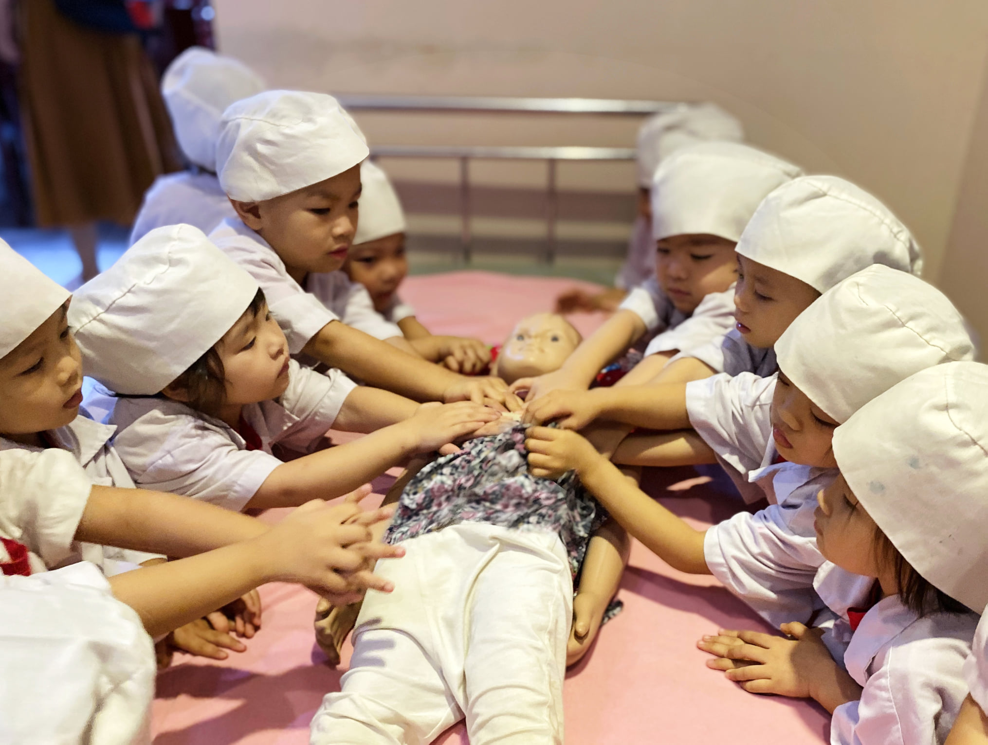 Không gian hướng nghiệp kết hợp giáo dục kỹ năng sống cho trẻ em. (Nguồn: Internet)