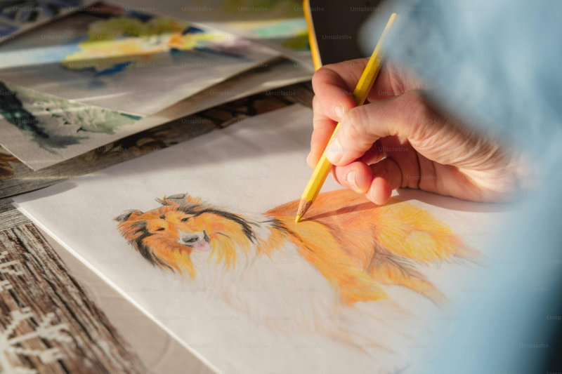 Vẽ tranh là cách xả stress hiệu quả dành cho người hướng nội (Nguồn: Internet)