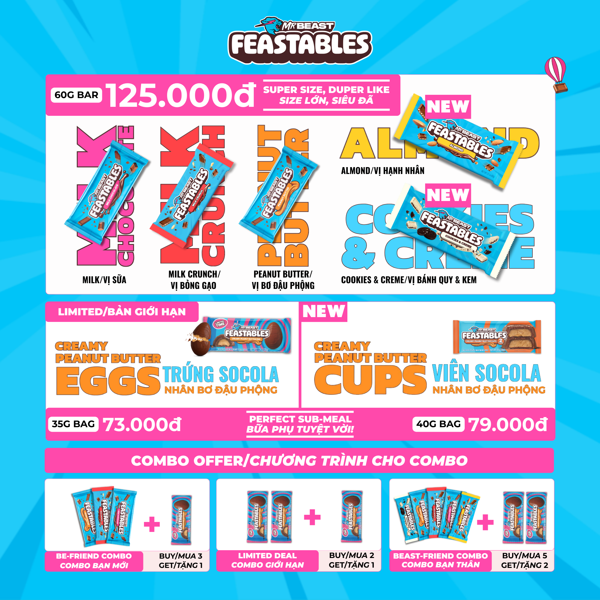 MR. BEAST FEASTABLES