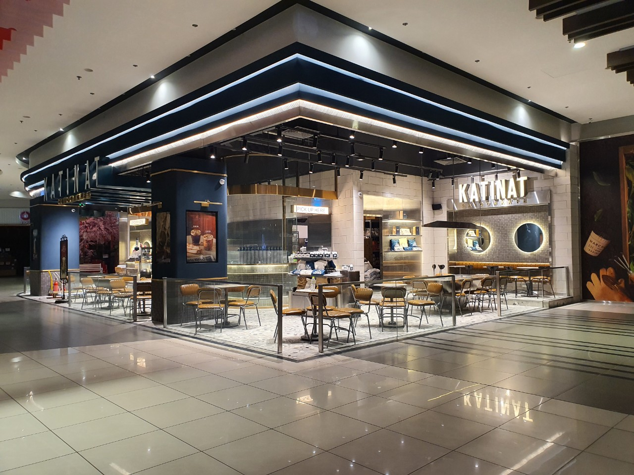 Không gian cực chill tại Katinat AEON MALL Tân Phú Celadon (Nguồn: Internet)