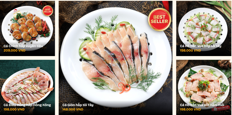 Các món cá hấp giữ được độ mềm ngọt tự nhiên, phù hợp để dùng chung trong bữa ăn gia đình. (Nguồn: Internet)