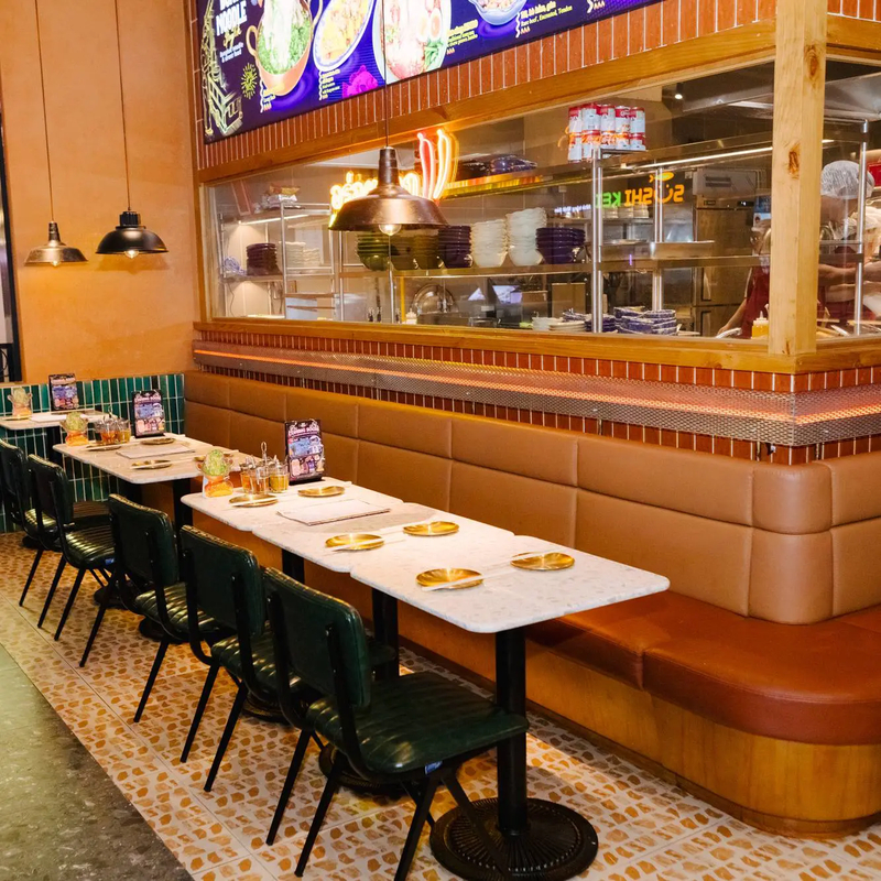 Không gian đậm chất Thái tại Boat Noodle AEON MALL Tân Phú Celadon (Nguồn: Internet)