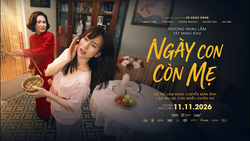 Ngày Con Còn Mẹ là câu chuyện gia đình cảm động về hành trình thấu hiểu, chữa lành và tìm lại tình yêu thương giữa mẹ và con (Nguồn: Internet).