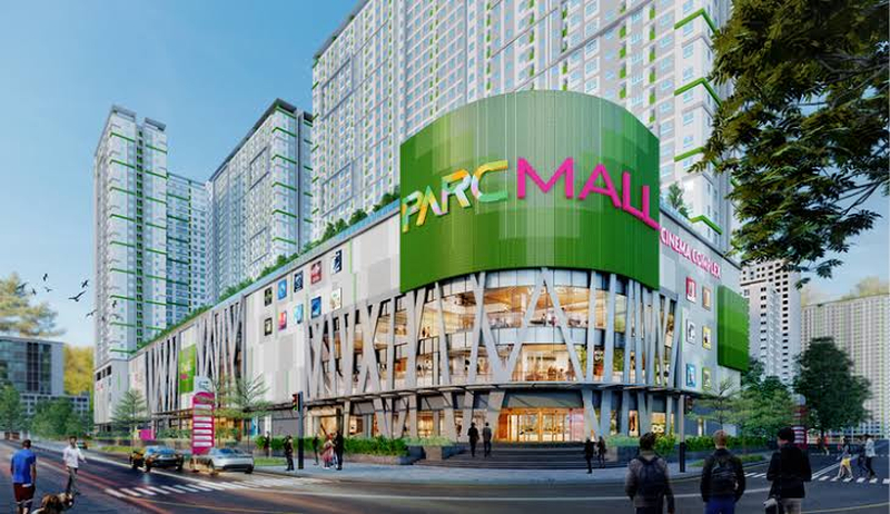 PARC MALL mang đến lựa chọn vui chơi trong nhà với các khu vực mua sắm, ăn uống và giải trí. (Nguồn: Internet)