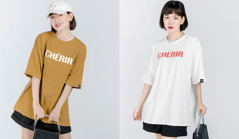 Set đồ năng động với áo thun oversize và quần short cạp cao cho ngày hè rực rỡ (Nguồn: Internet) Set đồ năng động với áo thun oversize và quần short cạp cao cho ngày hè rực rỡ (Nguồn: Internet)