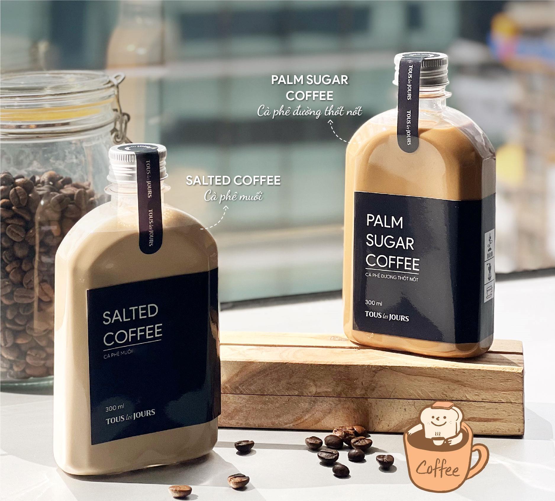 TOUS les JOURS còn phục vụ đồ uống đóng chai tiện lợi (Nguồn: Internet)