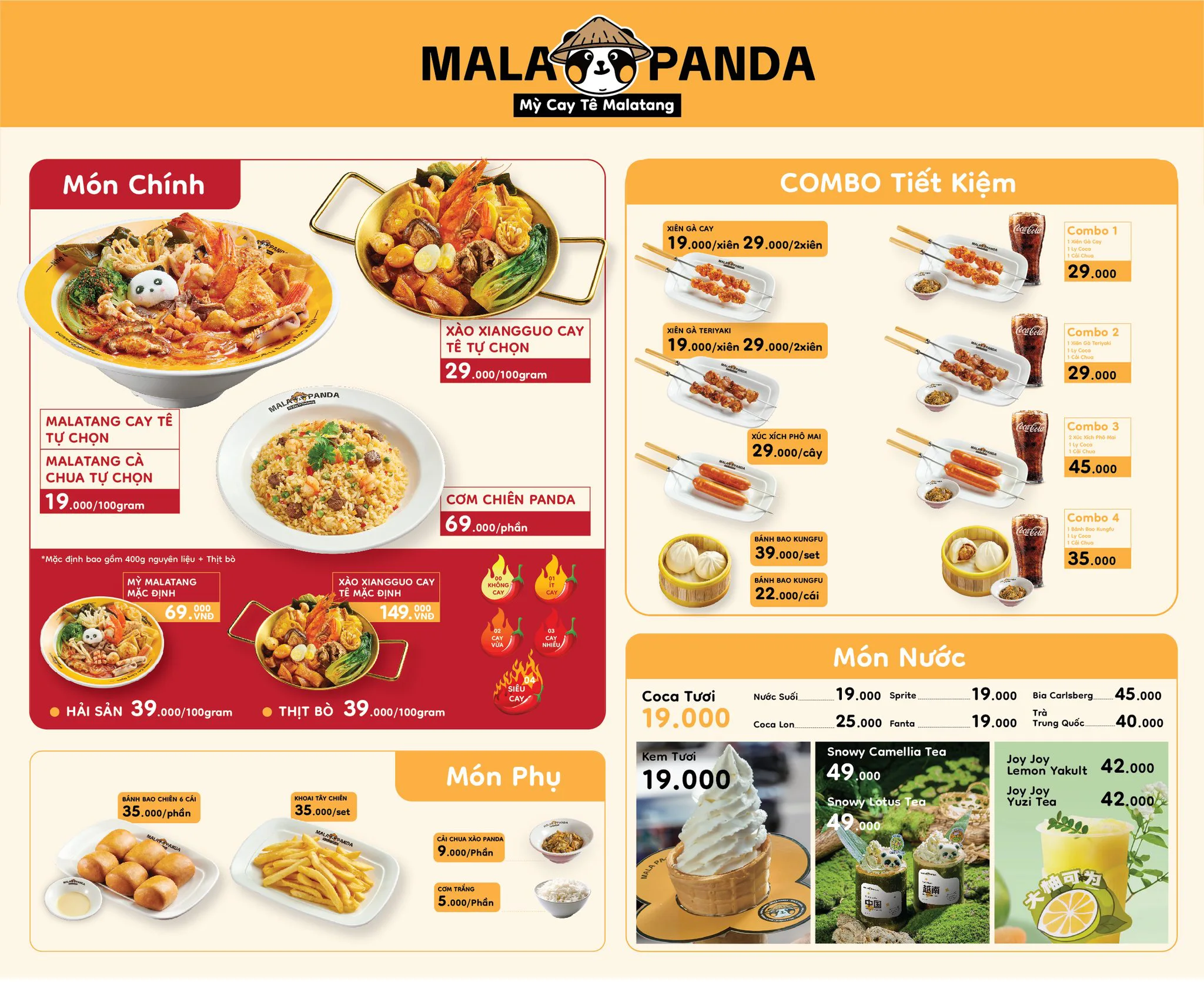 MALA PANDA – Buffet lẩu Tứ Xuyên cay tê đậm chất Trung Hoa được nhiều bạn trẻ yêu thích.