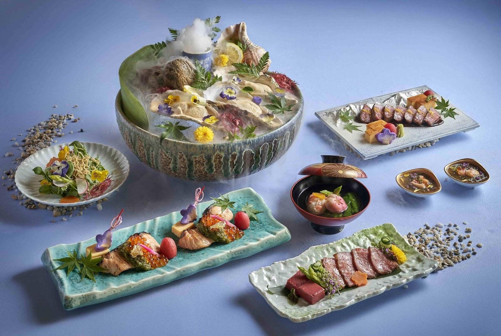 Hatoyama chú trọng nguyên liệu nhập khẩu và nghệ thuật trình bày món ăn (Nguồn: Internet)