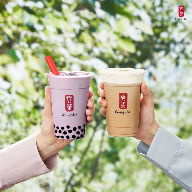 Ly trà sữa đặc trưng tại Gong Cha (Nguồn: Internet) Ly trà sữa đặc trưng tại Gong Cha (Nguồn: Internet)