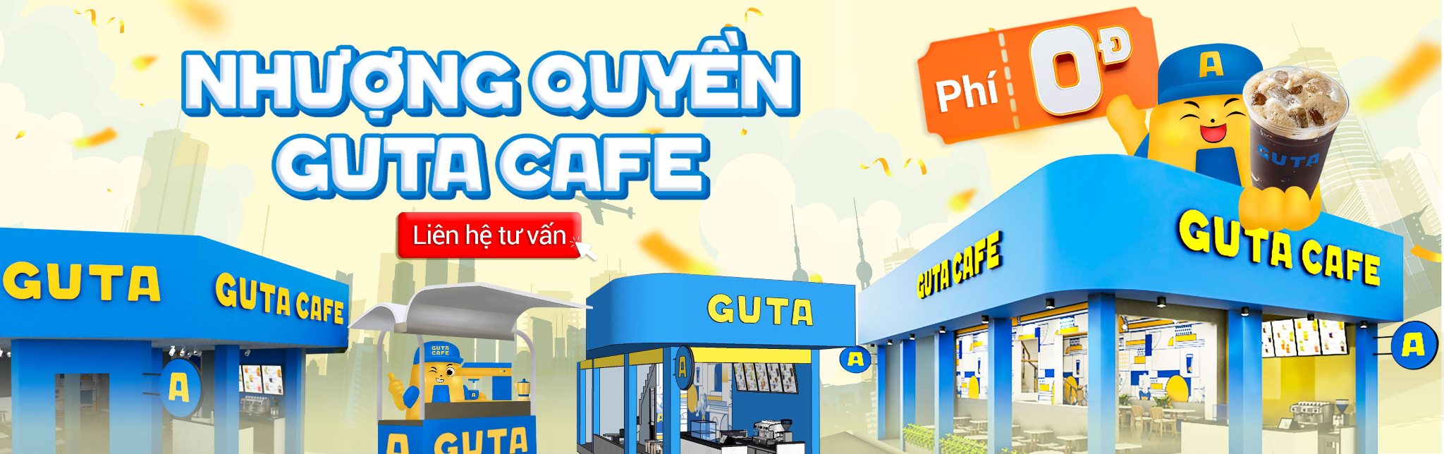 Guta Cafe tối ưu hóa mô hình tiện lợi cho nhịp sống đô thị năng động (Nguồn: Internet)