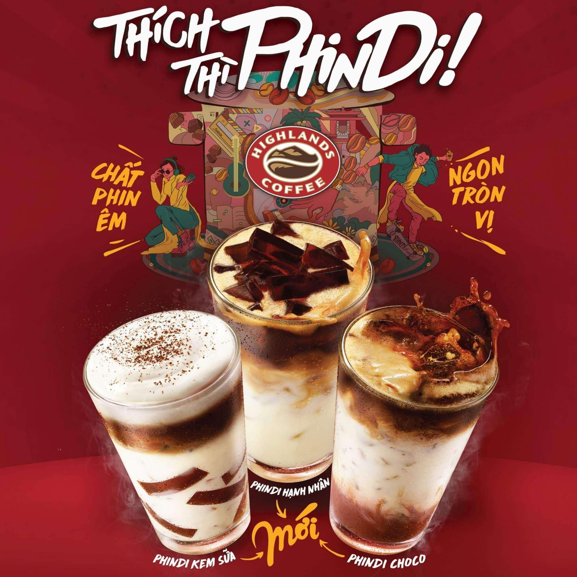 Highlands Coffee có quá nhiều món ngon không thể bỏ lỡ (Nguồn: Internet)