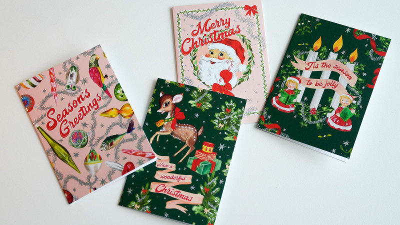 Thiệp Giáng Sinh (Nguồn: Internet) Thiệp Giáng Sinh (Nguồn: Internet)