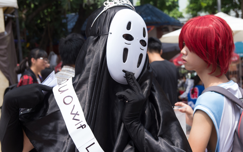Cosplayer&nbsp;hóa thân nhân vật anime nổi bật trong sự kiện cosplay tại Việt Nam (Nguồn: Internet)