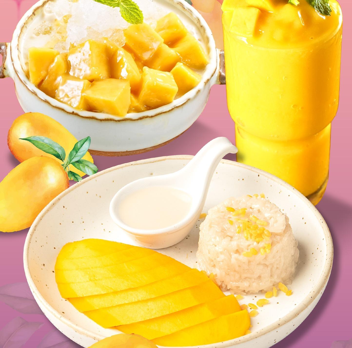 Các món tráng miệng tại Boat Noodle mang đậm hương vị Thái Lan (Nguồn: Internet)