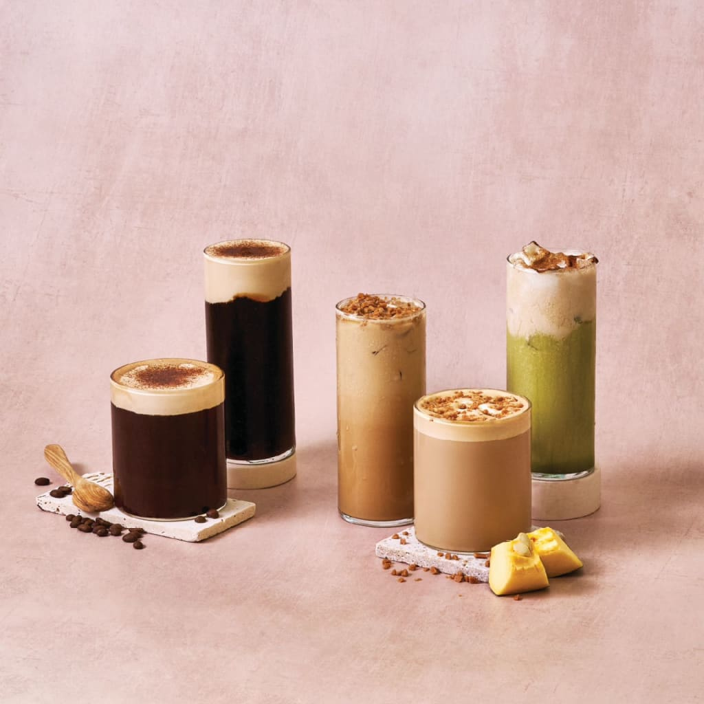 Dòng cà phê tại TOUS les JOURS tập trung vào hương vị cân bằng và dễ uống (Nguồn: Internet)