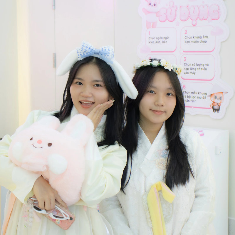 Chụp ảnh selfie tại photobooth là trải nghiệm không thể bỏ qua (Nguồn: Internet)