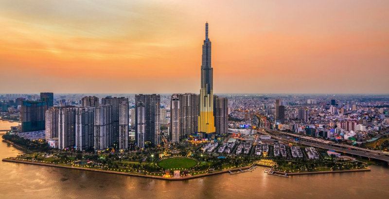Landmark 81 là biểu tượng của kiến trúc hiện đại và vị thế bậc nhất Việt Nam (Nguồn: Internet) Landmark 81 là biểu tượng của kiến trúc hiện đại và vị thế bậc nhất Việt Nam (Nguồn: Internet)