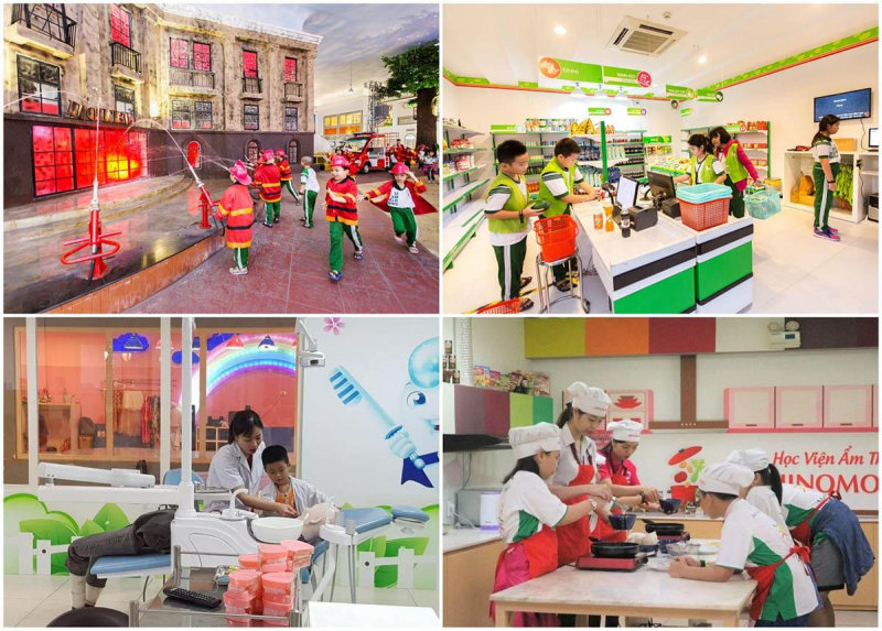 Vietopia là khu vui chơi giáo dục kết hợp vận động đầy thú vị (Nguồn: Internet)