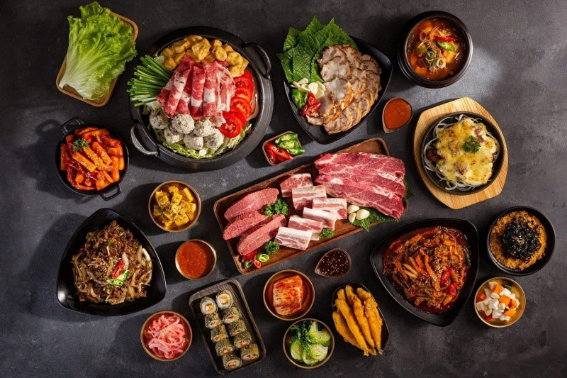 AEON MALL Tân Phú Celadon có nhiều nhà hàng buffet lẩu nướng (Nguồn: Internet)