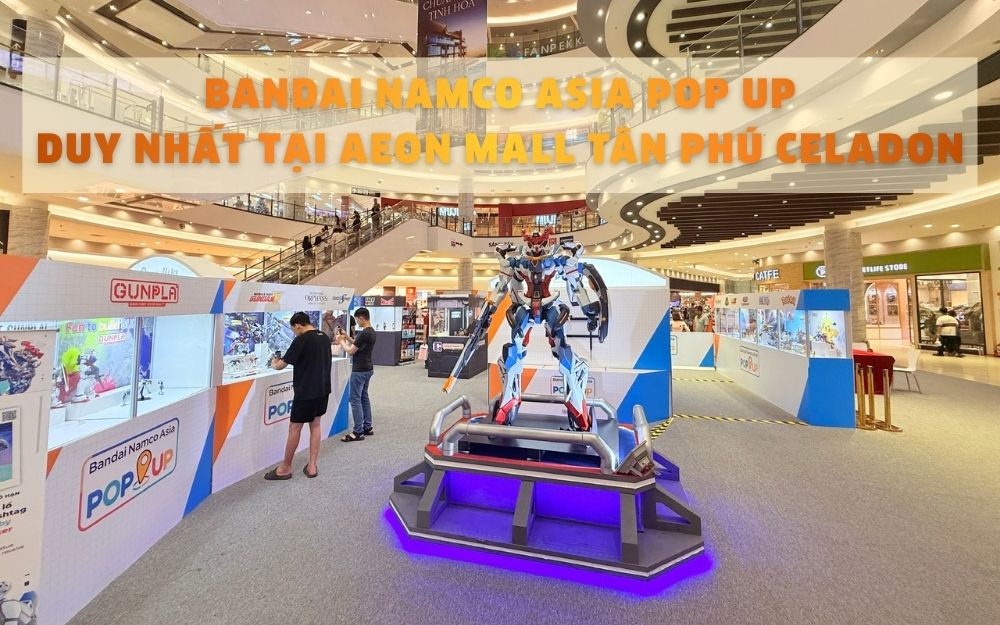 BANDAI NAMCO ASIA POP UP – THÁNG 12 CHÍNH THỨC KHỞI ĐỘNG