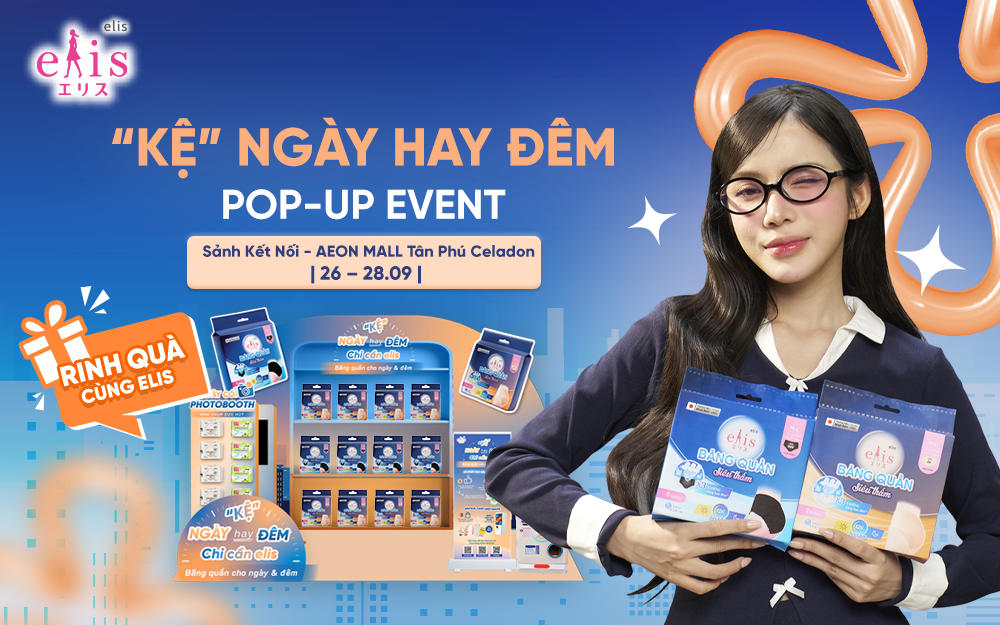 POP-UP EVENT AEON MALL: KỆ NGÀY HAY ĐÊM, CHỈ CẦN ELIS