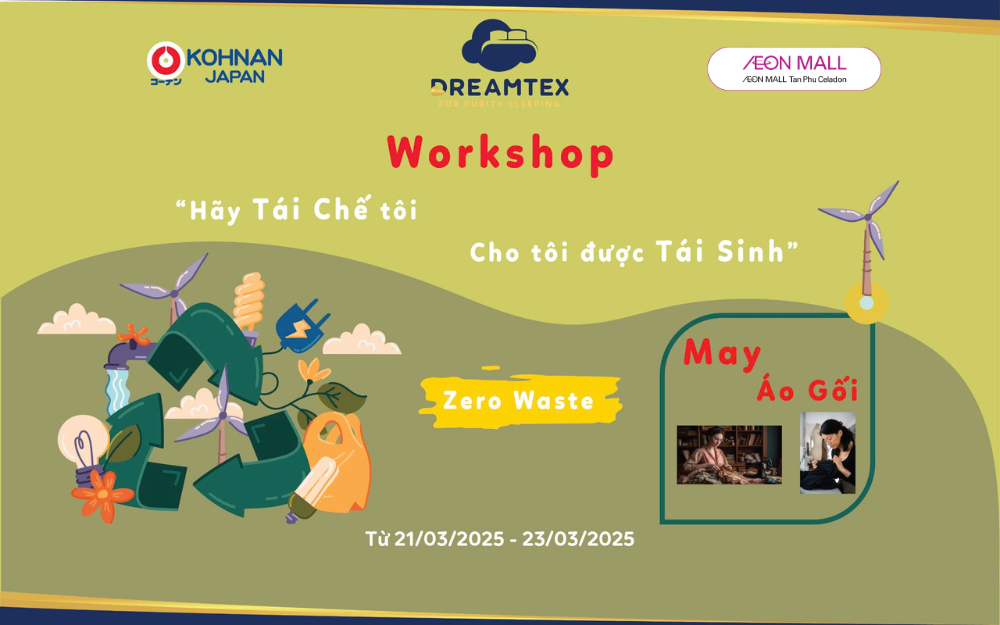 WORKSHOP "HÃY TÁI CHẾ TÔI CHO TÔI ĐƯỢC TÁI SINH"