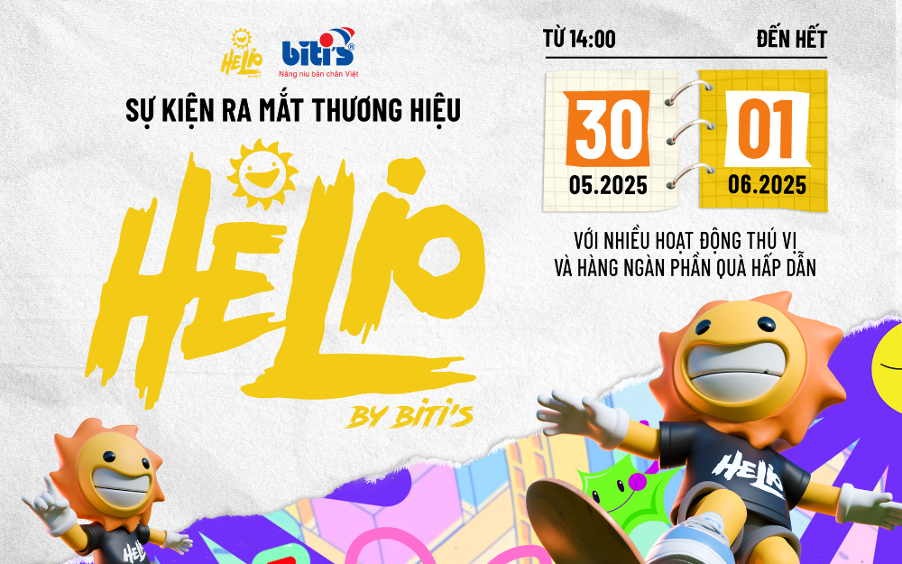 CHÀO ĐÓN SỰ KIỆN RA MẮT THƯƠNG HIỆU HELIO TẠI AEON MALL TÂN PHÚ CELADON
