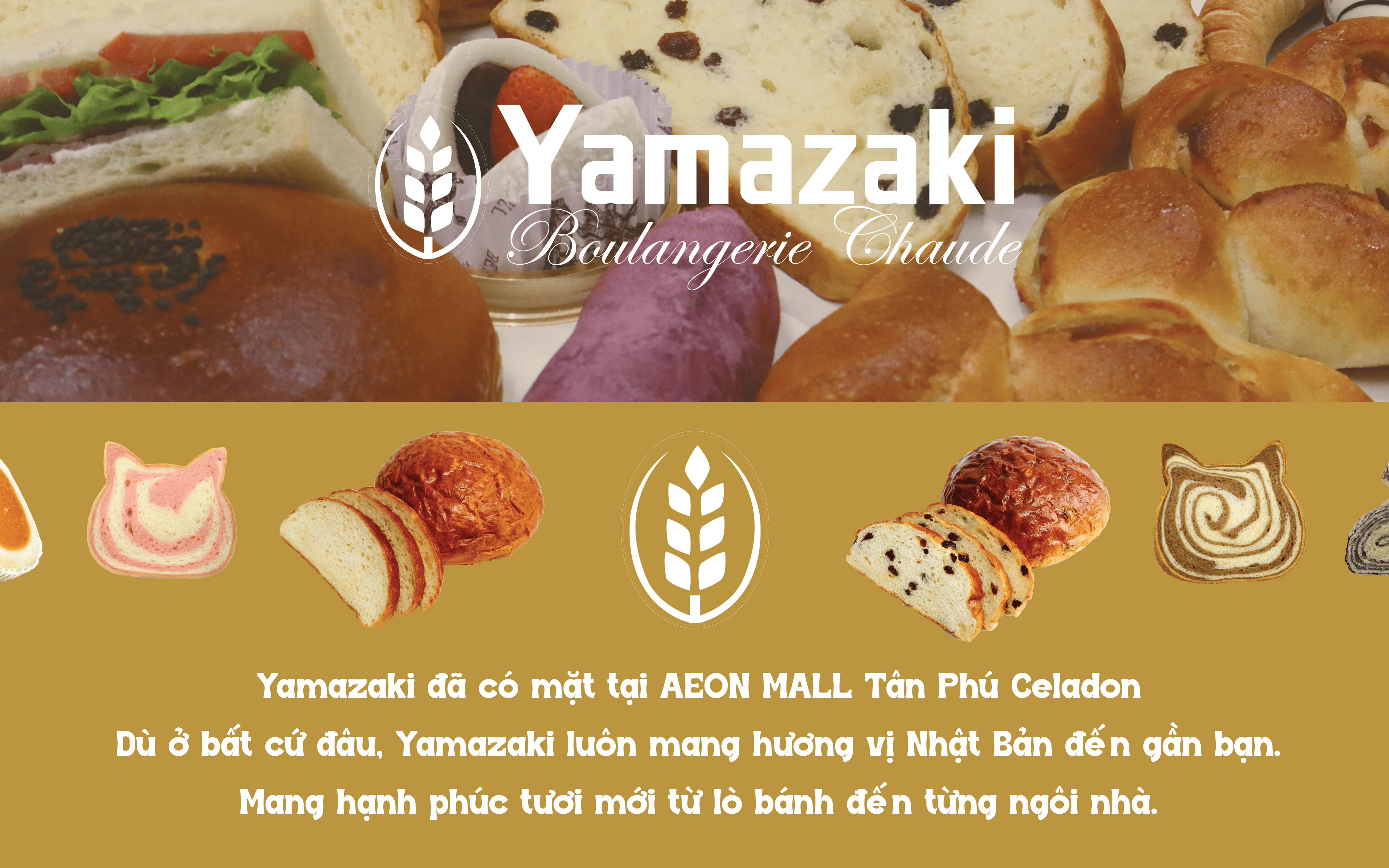 YAMAZAKI ĐÃ CÓ MẶT TẠI AEON MALL TÂN PHÚ CELADON