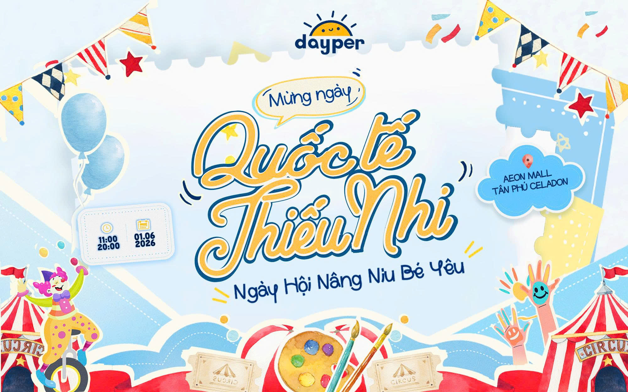 QUỐC TẾ THIẾU NHI 1/6 | BÉ VUI CHƠI THẢ GA CÙNG DAYPER
