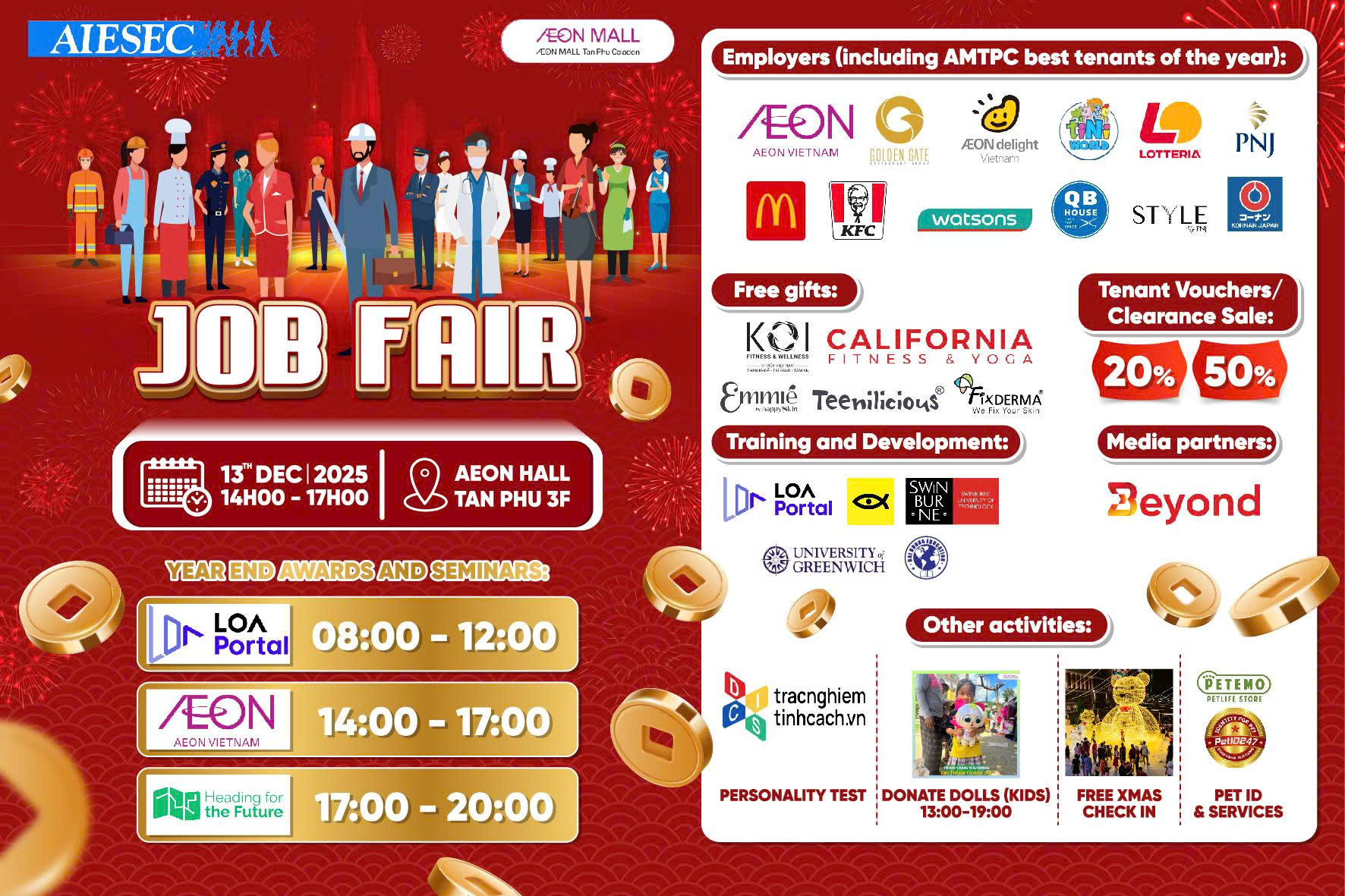 NGÀY HỘI VIỆC LÀM ''JOB FAIR''