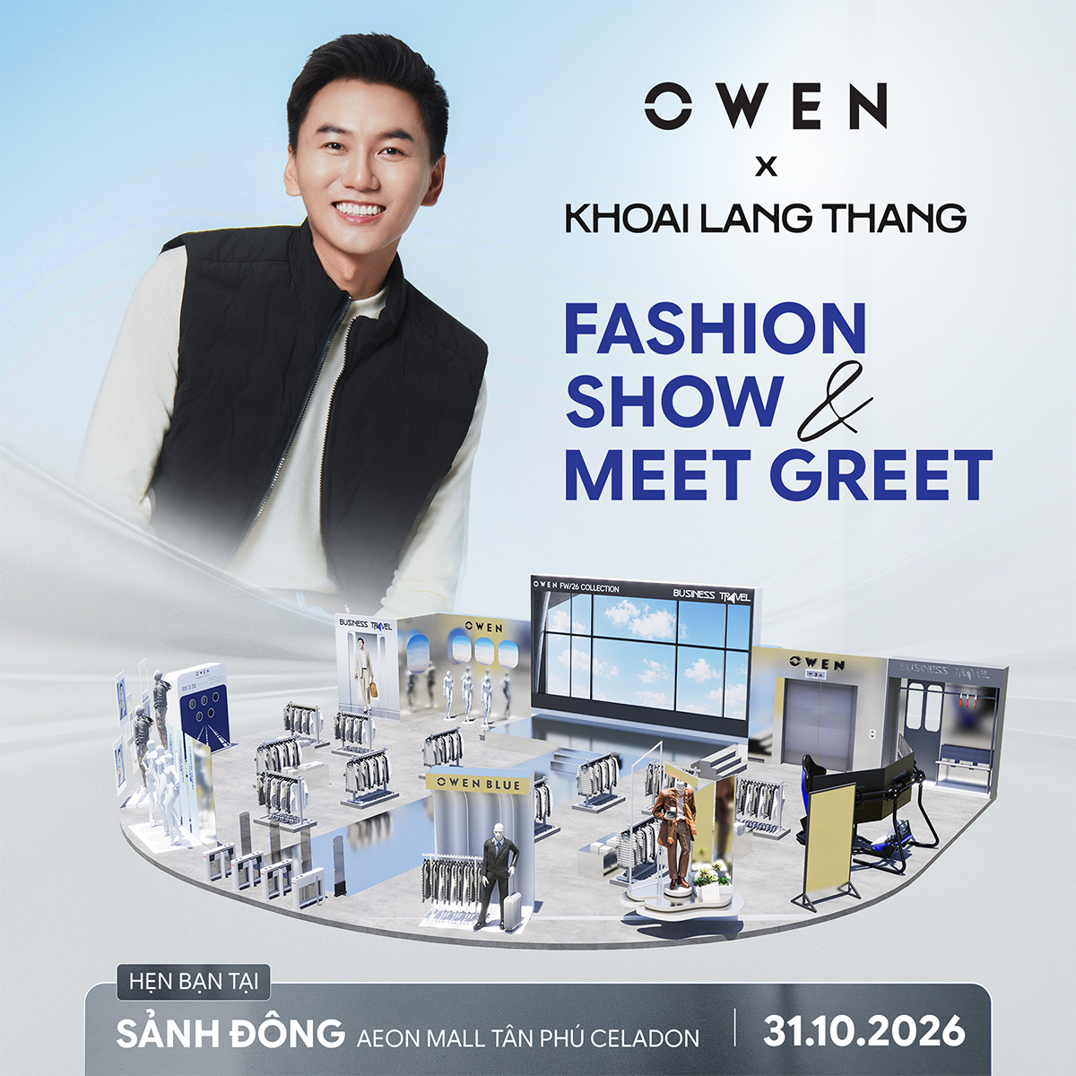 OWEN FASHION SHOW & MEET & GREET CÙNG KHOAI LANG THANG