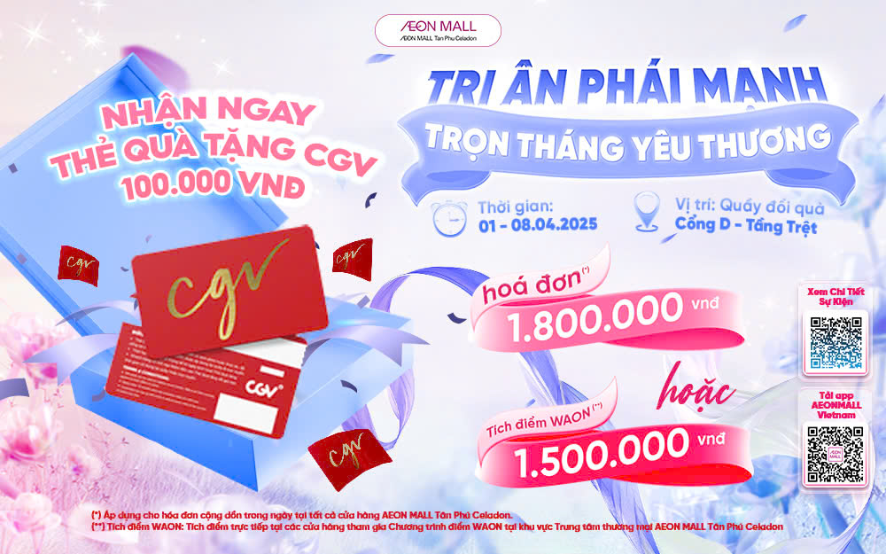 TRI ÂN PHÁI MẠNH TRỌN THÁNG YÊU THƯƠNG