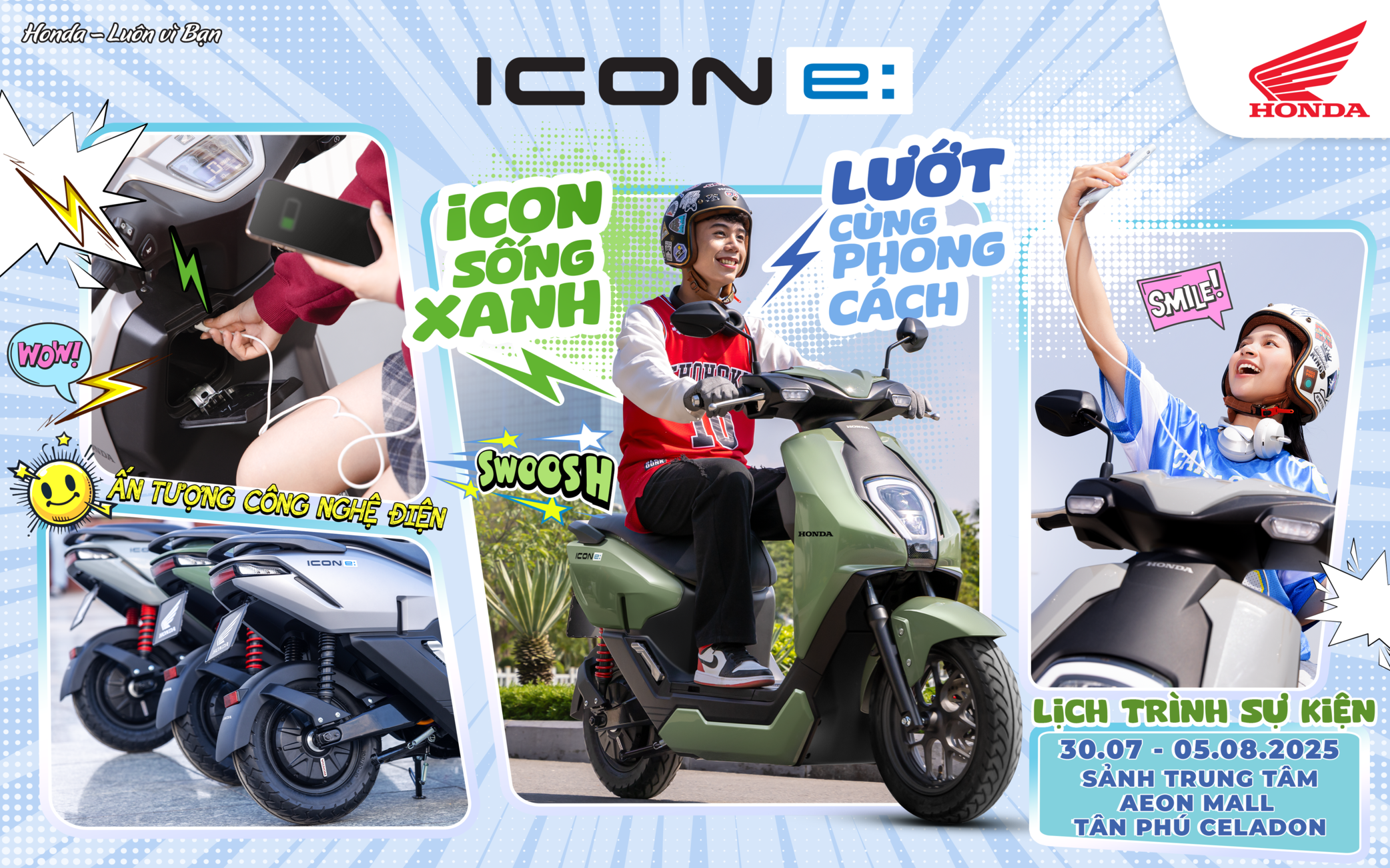 HONDA VIỆT NAM ĐÃ MANG ICON SỐNG XANH TRỞ LẠI RỒI ĐÂY