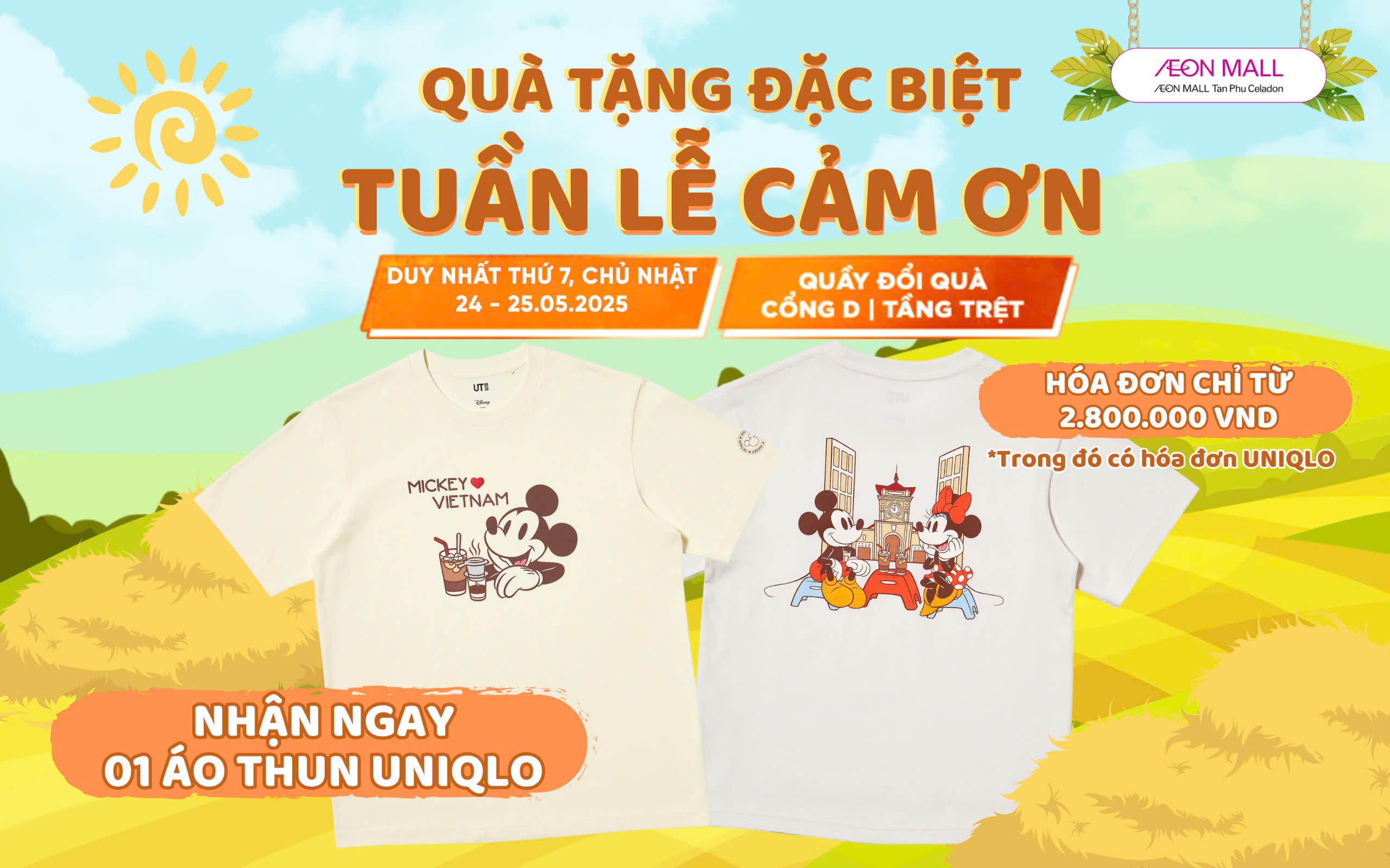 TUẦN LỄ CẢM ƠN - UNIQLO GỬI QUÀ TẶNG ĐẶC BIỆT