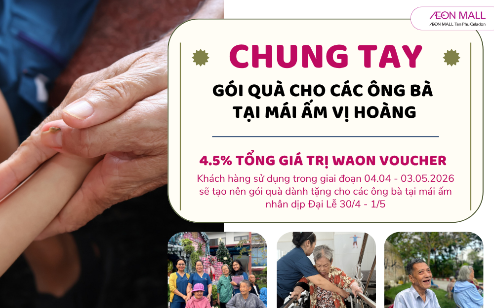 CHUNG TAY GÓI TRỌN YÊU THƯƠNG GỬI ĐẾN MÁI ẤM