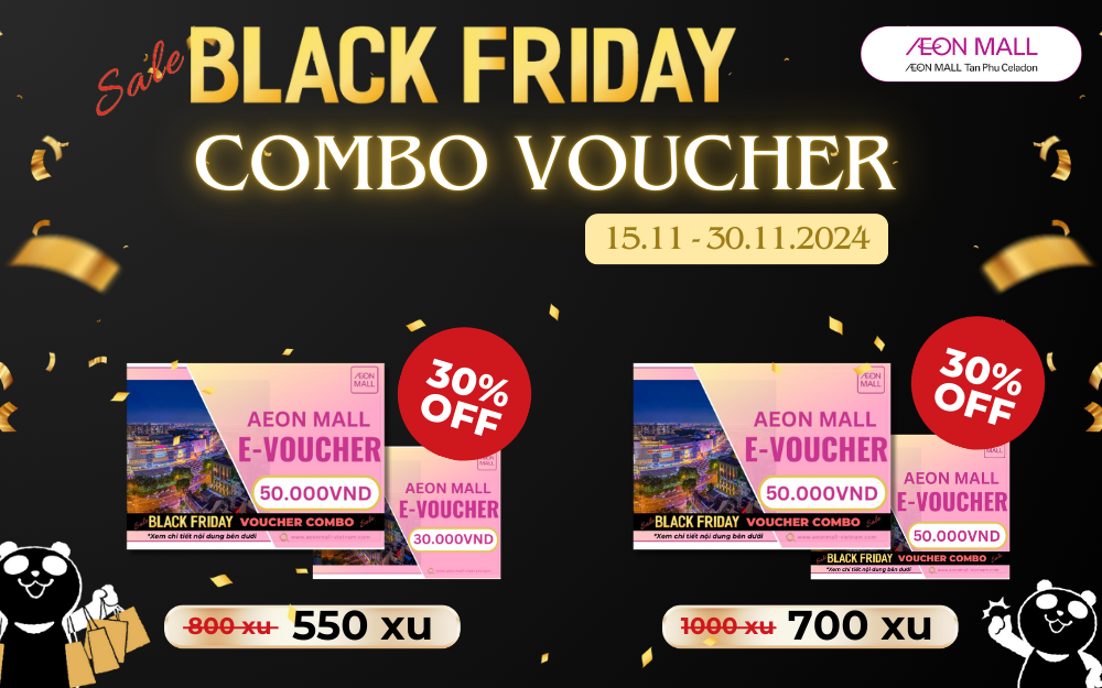 BLACK FRIDAY COMBO VOUCHER