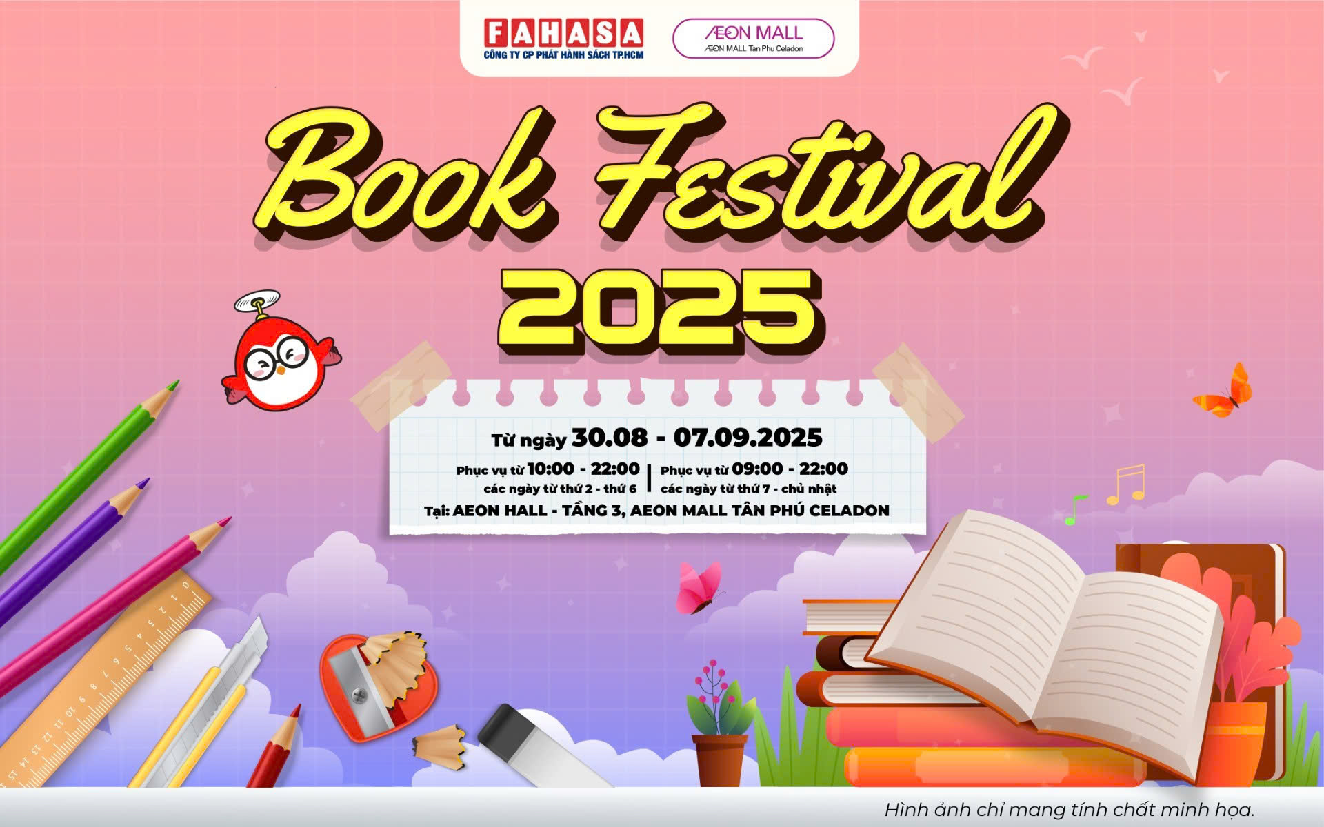 CÙNG FAHASA KHÁM PHÁ BOOK FESTIVAL & VŨ TRỤ SÁCH 2025