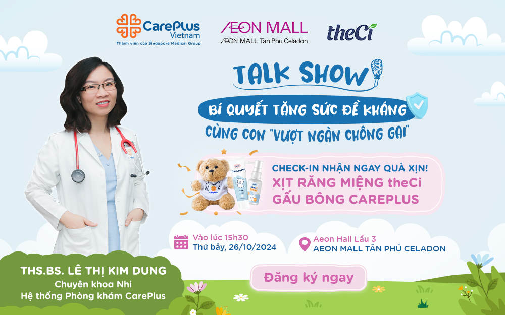 TALKSHOW: BÍ QUYẾT TĂNG SỨC ĐỀ KHÁNG, CÙNG CON “VƯỢT NGÀN CHÔNG GAI”