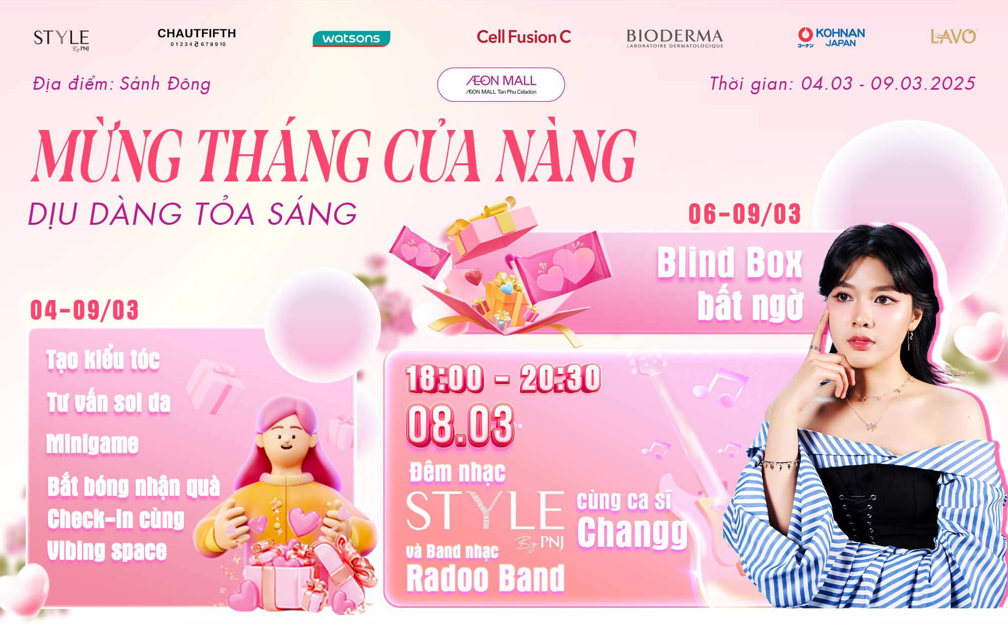 MỪNG THÁNG CỦA NÀNG DỊU DÀNG TỎA SÁNG