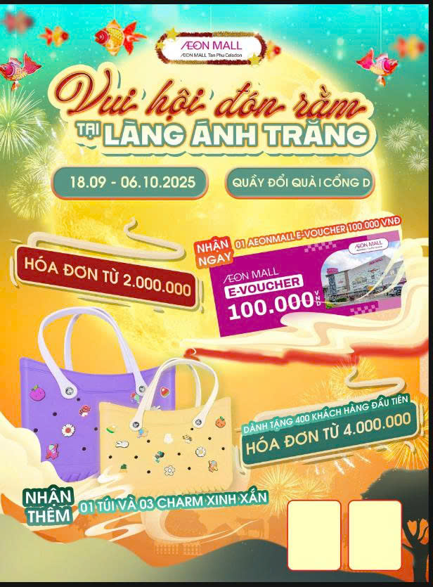 VUI HỘI ĐÓN RẰM TẠI LÀNG ÁNH TRĂNG