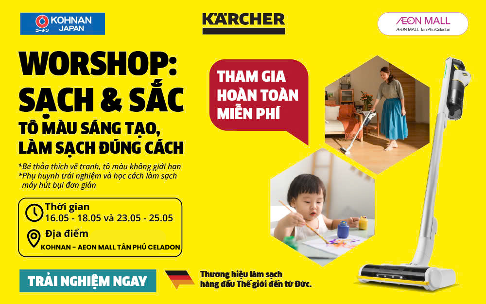 SẠCH & SẮC - TÔ MÀU SÁNG TẠO, LÀM SẠCH ĐÚNG CÁCH