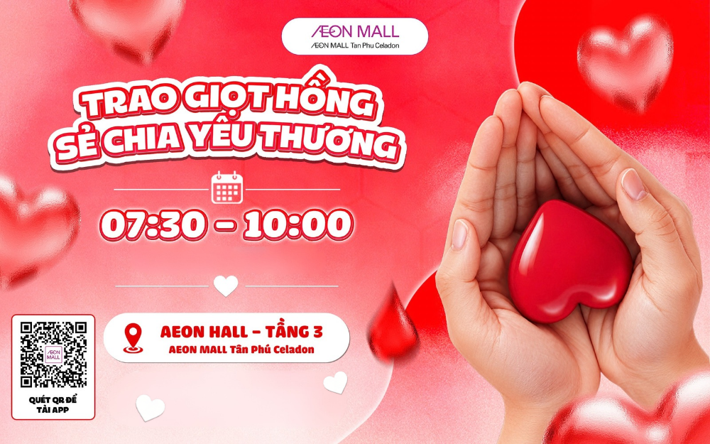 HIẾN MÁU NHÂN ĐẠO | TRAO GIỌT HỒNG SẺ CHIA YÊU THƯƠNG