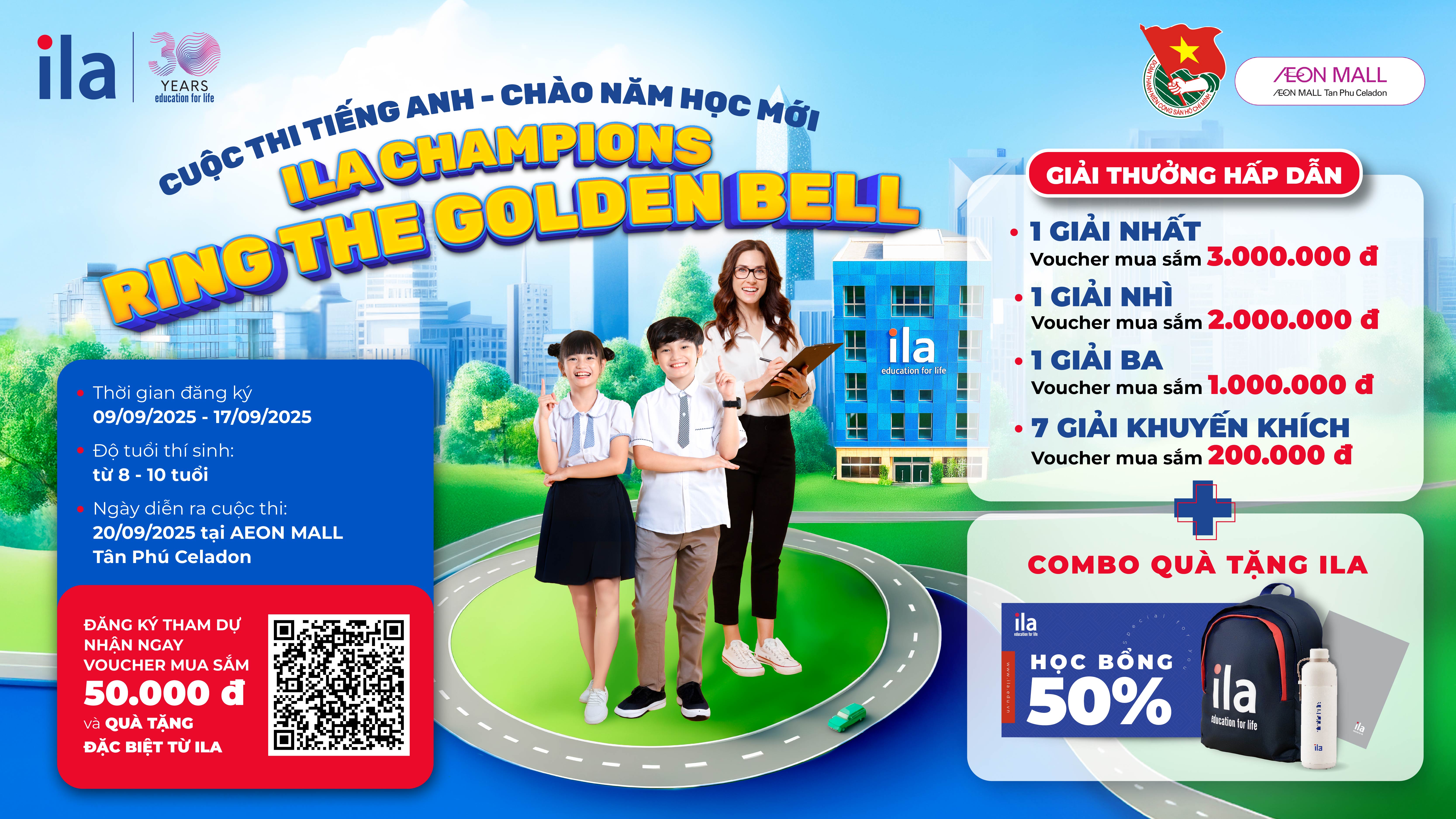 ILA CHAMPIONS - RING THE GOLDEN BELL | CUỘC THI TIẾNG ANH - CHÀO NĂM HỌC MỚI