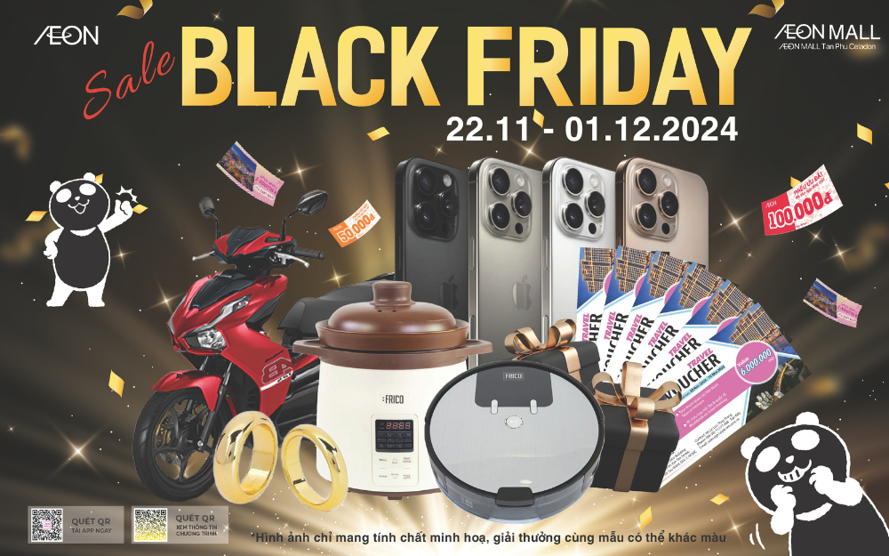 MÙA LỄ SĂN SALE BLACK FRIDAY - ĐỔ BỘ LOẠT HOẠT ĐỘNG HẤP DẪN