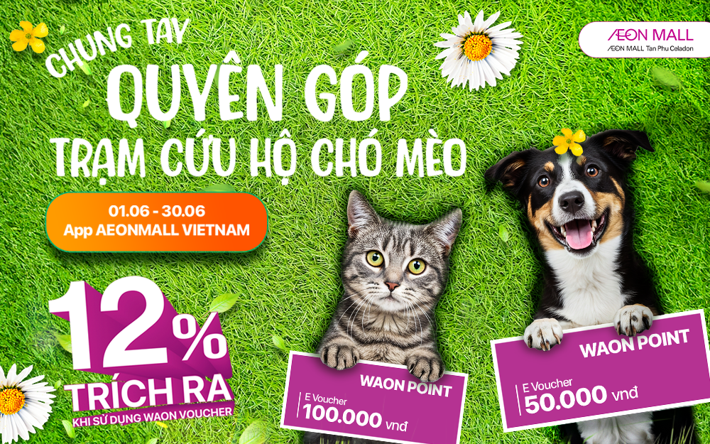 CHUNG TAY QUYÊN GÓP TRẠM CỨU HỘ CHÓ MÈO
